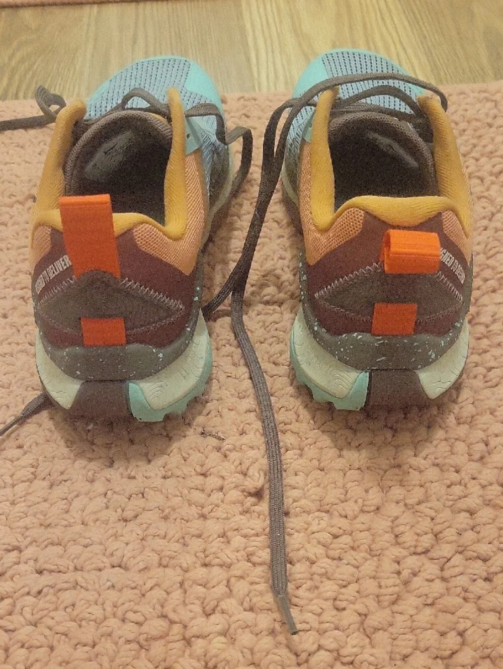 EUC Nike Women's Wild Horse Aquamarine and Trail Running Shoes